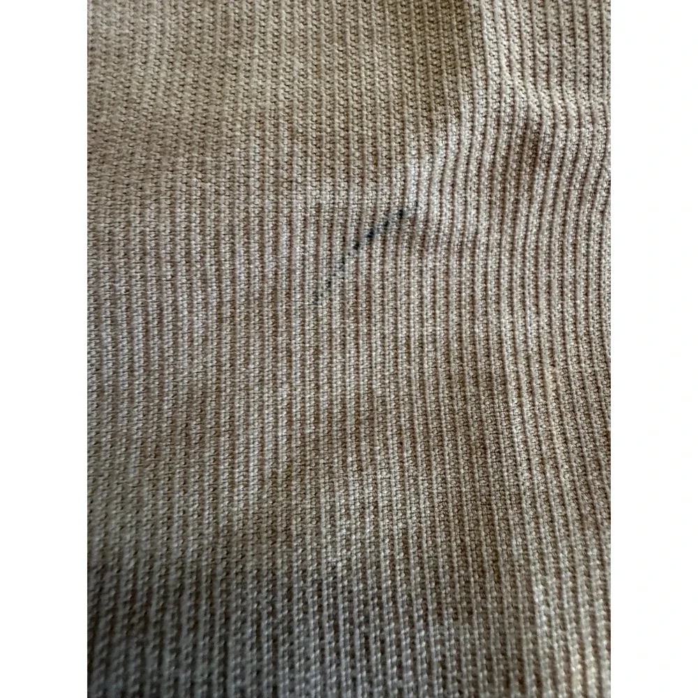 Peter Millar Mens Tan Corduroy Five Pocket Pants Size 42 x 31 khaki Cotton Modal